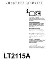 Jonsered LT 2115 A Owner's manual