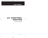 Joytech AV CONTROL CENTER Owner's manual