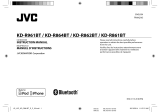 JVC KD-R862BTE User manual