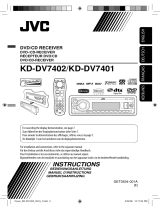 JVC KD-DV7401E User manual