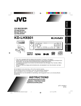 JVC kd-lhx601 User manual