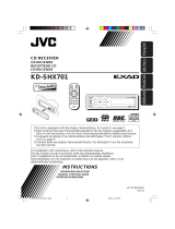 JVC KD-SHX701 Owner's manual