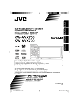 JVC KW-AVX706 User manual