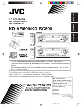 JVC KD-SC500 Owner's manual