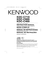 Kenwood Electronics KDC-C719 - CD Changer User manual