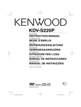 Kenwood KDV-S220P User manual