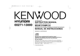 Kenwood 00271-13000 Owner's manual