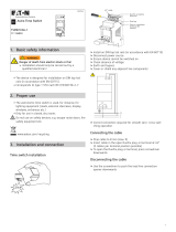 Eaton TSDW1COA-1 User manual