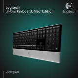 Logitech diNovo Keyboard - Mac Edition Owner's manual