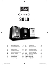 Melitta CAFFEO SOLO DELUXE Owner's manual