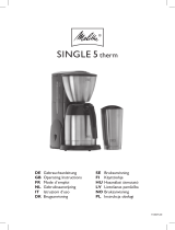 Melitta SINGLE 5 MUG Owner's manual