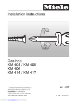 Miele KM 405 Owner's manual