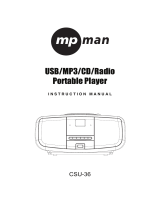 MPMan CSU 36 Owner's manual