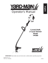 MTD YM300 Owner's manual