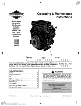 Briggs & Stratton Vanguard 350000 Owner's manual