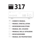 NAD 317 Owner's manual