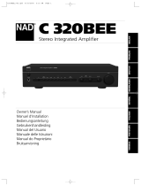 NAD C320BEE Owner's manual