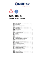 Nilfisk MX 103 C Owner's manual