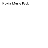 Nokia MU-SIC PACK Owner's manual