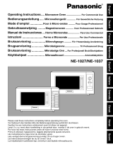 Panasonic ne 1037 Owner's manual