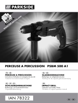 Parkside SCHLAGBOHRMASCHINE PSBM 500 A1 Owner's manual