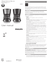 Philips HD7457/20 Owner's manual