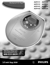 Philips AZ9225 User manual