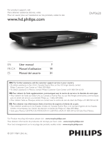 Philips DVP3620 Owner's manual