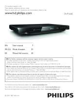 Philips DVP3680 Owner's manual