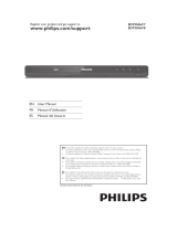 Philips BDP3506 Owner's manual
