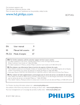 Philips BDP5406 Owner's manual