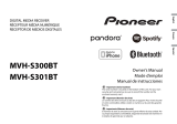 Pioneer MVH-S300BT Owner's manual