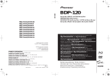Pioneer BDP-120 Owner's manual