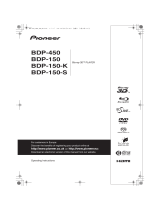 Pioneer BDP-150-K User manual