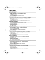 Pioneer AVIC-F500BT Owner's manual