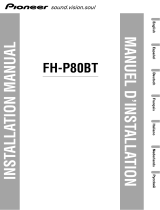 Pioneer FH-P80BT Owner's manual