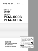 Pioneer PDA-5003 Owner's manual