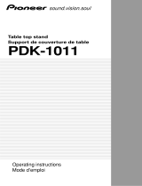 Pioneer PDK-1011 Owner's manual