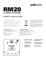 Polk Audio RM20 5-PACK Owner's manual