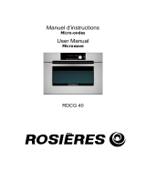 ROSIERES RDCG40MIN User manual