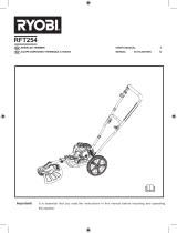 Ryobi RFT254 Owner's manual