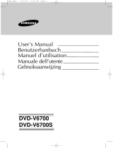 Samsung DVD-V6700S User manual