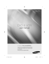 Samsung DVD-VR375 Owner's manual