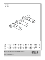 GROHE 29 025 User manual
