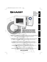 Sharp R-204 Owner's manual