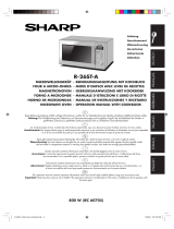 Sharp R-26ST-A Owner's manual