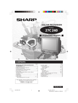 Sharp 27C240 User manual