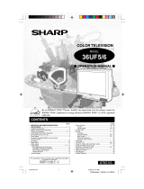 Sharp 36UF6 Owner's manual