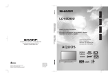 Sharp LC-65D90U User manual