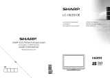 Sharp LC-19LE510E Owner's manual